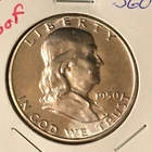1950 Franklin Half Dollar ~ Gem Proof ~ 90% Silver