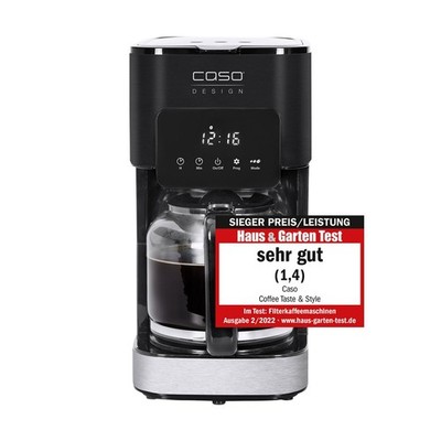 Coffee Taste and Style Kaffeemaschine mit Permanentfilter, 1,5 l, optimale Br...