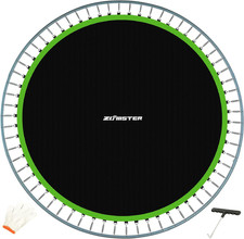 Replacement Jumping Mat, Fits 15 Ft round Trampoline Frame with 96 V-Hooks, Usin