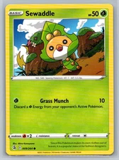 Sewaddle #009/264 SWSH08: Fusion Strike Common - Pokemon Cards H36