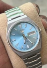 Vintage Seiko 5 Mens Automatic Watch Day/Date 6309 Japan Made