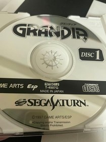 Grandia Sega Saturn Software