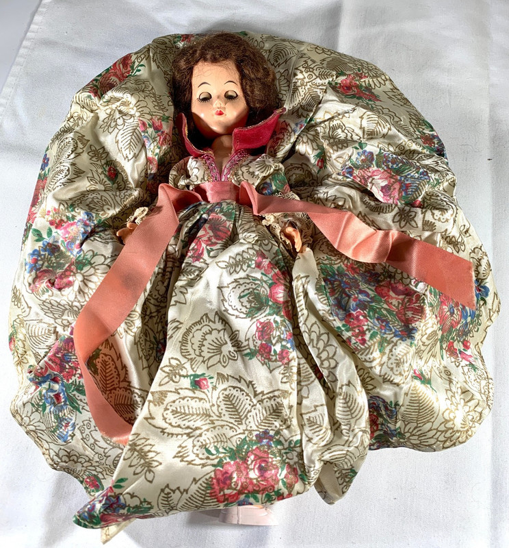 QUEEN ELIZABETH DOLL ~ 1950s CORONATION ~ DISASSEMBLED/IN PIECES