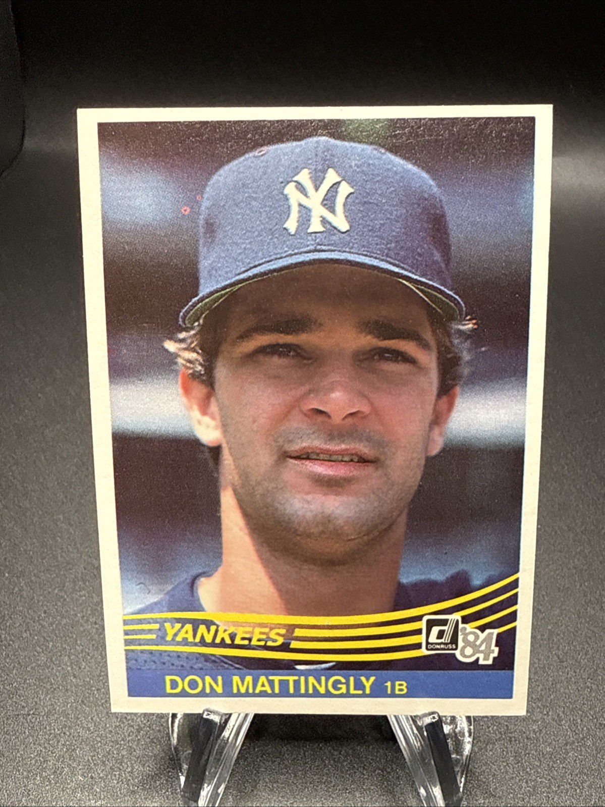 1984 Don Mattingly Donruss # 248 Rookie RC Card New York Yankees