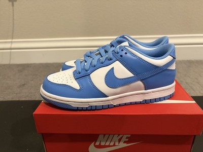 Nike Dunk Low 5Y GS Size UNC University Blue/White CW1590-103