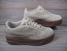 Puma Mayze Zapatos de Cuña Mujer Talla 11 Plataforma Gamuza Tenis 397462-01
