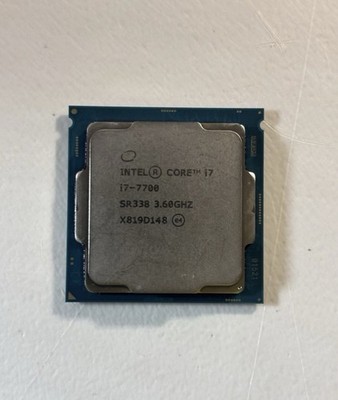 Intel Core I7 7700 Processor (3.60 GHz, 4 Cores, FCLGA1151) - SR338