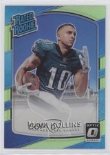 2017 Donruss Optic Rated Rookie Lime Green Prizm Mack Hollins #161 no9