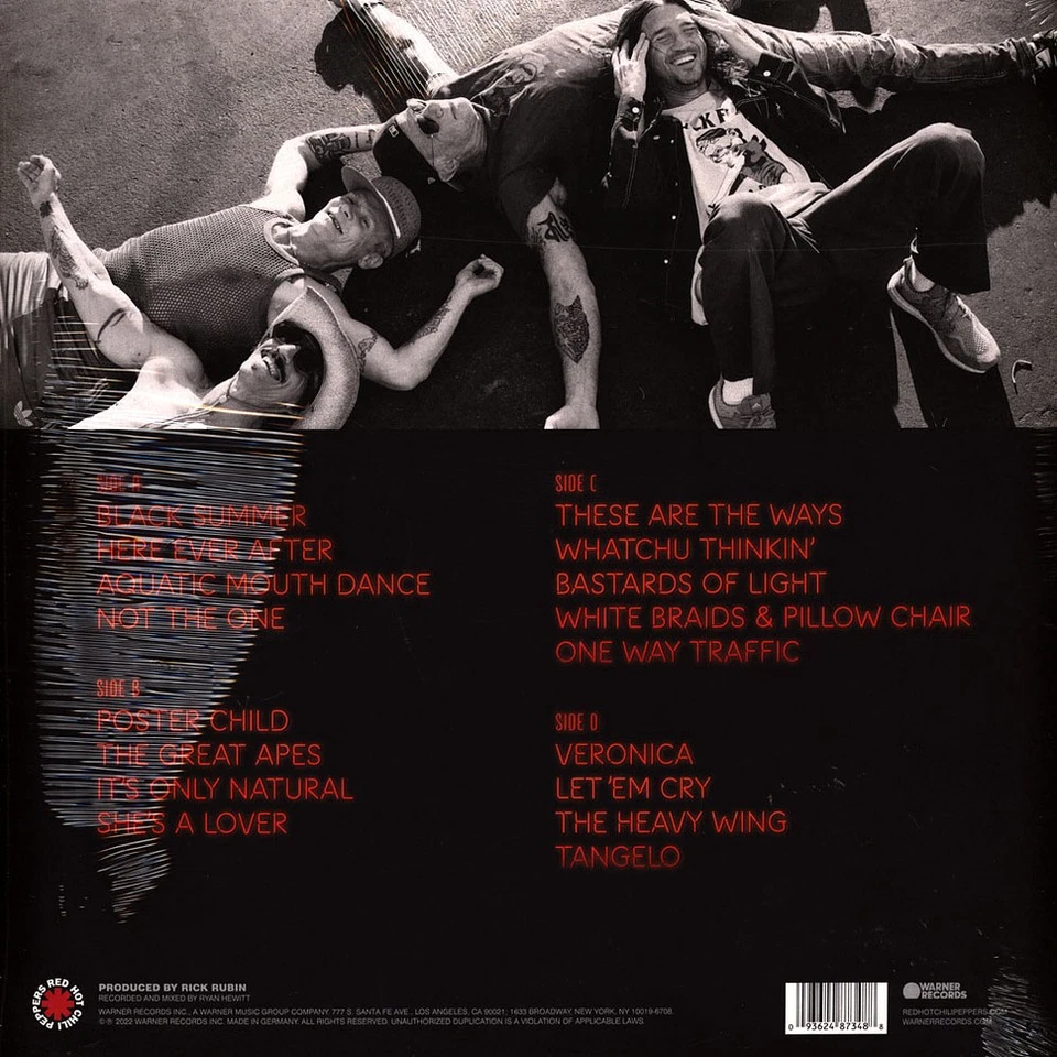 Red Hot Chili Peppers - Unlimited Love Limited White Vinyl Edition (EU) - Bild 2 von 2