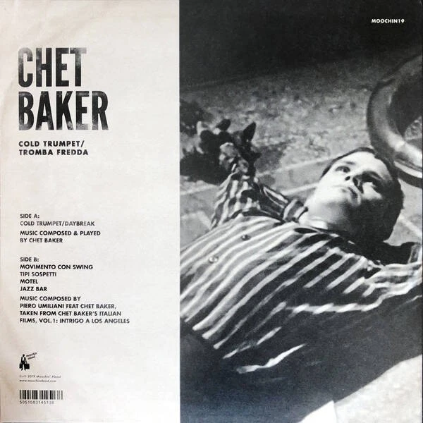 Chet Baker - Cold Trumpet / Tromba Fredda (VINYL) - Image 2 of 4