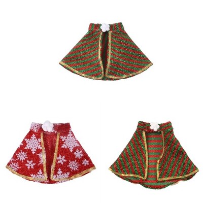 Cute Cloak for Cat Christmas Party Dogs Cosplay Party Taking Photo Cloak