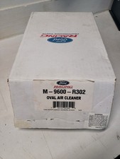 Ford Racing Oval Air Cleaner M-9600-r302 Chrome Housing Air Filter Ford Racing Oval Air Cleaner M-9600-r302 Chrome Housing Air Filter
