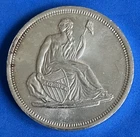 **Vintage** Sitting Liberty Design~1 oz .999 Fine Silver Round🔥HOT!!🔥
