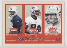 2004 Fleer Tradition Ben Troupe Ben Watson Ben Hartsock #356 0a1