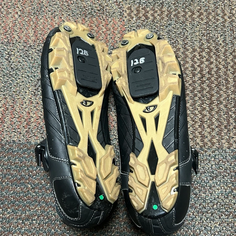 GIRO Privateer R HV Ciclismo Bicicleta Zapatos Para Hombre Talla US 11 EU 45 Negro N-1 Hebilla Foto 4 de 4