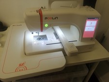 POOLIN EOC06 Computerized Embroidery Machine 7.9" x 11" Home Use