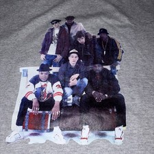 1987 Tour Run DMC Beastie Boys Shirt Gray Hip Hop Rap Men’s XL T-Shirt