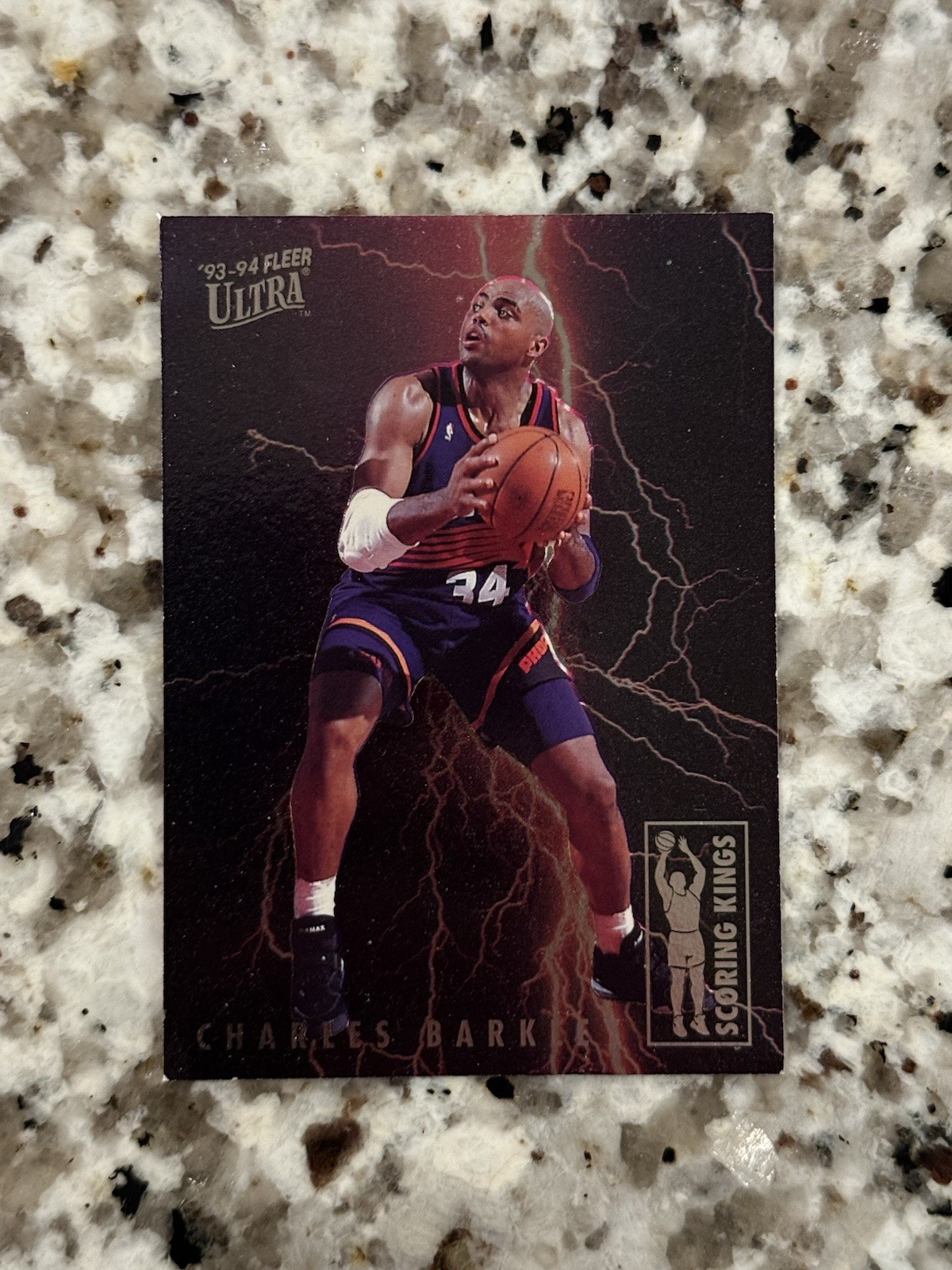 Charles Barkley 1993-94 Fleer Ultra Scoring Kings SP #1 Foil Rare Phoenix Suns