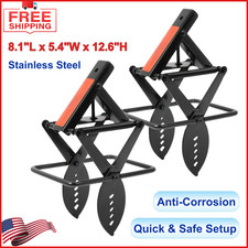 Mole Traps That, 2 Pack Scissor Mole Trap, Sleek Black Stainless Steel Finish