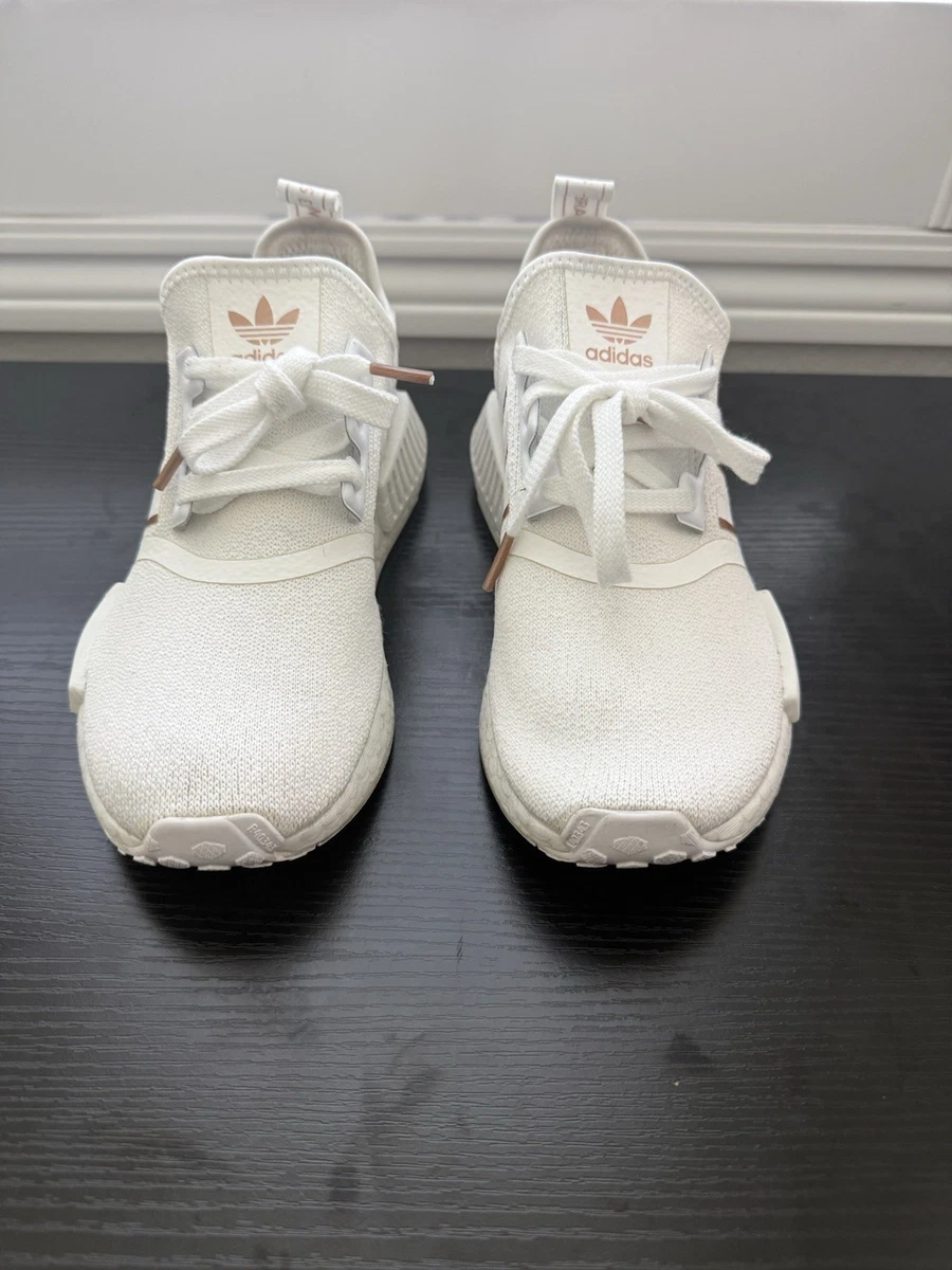 adidas gazelle silver green womens Adidas NMD R1 Women's Shoes White-Grey-Hazy Rose main image 1