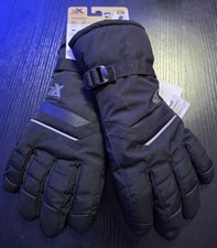 Zero Xposur Black Winter Snow Ski Gloves Medium/Large Nwt