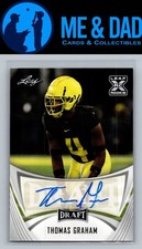 2021 Leaf Draft #BA-TG2 Thomas Graham Autographs