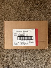 Flesh and Blood Rosetta Booster Box Case English, factory sealed, FAB
