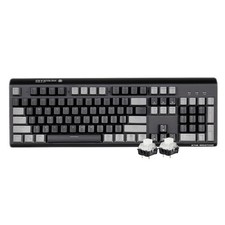GK735 Wired Full Size Mechanical Keyboard Kailh Box White Switch RGB 104 Key