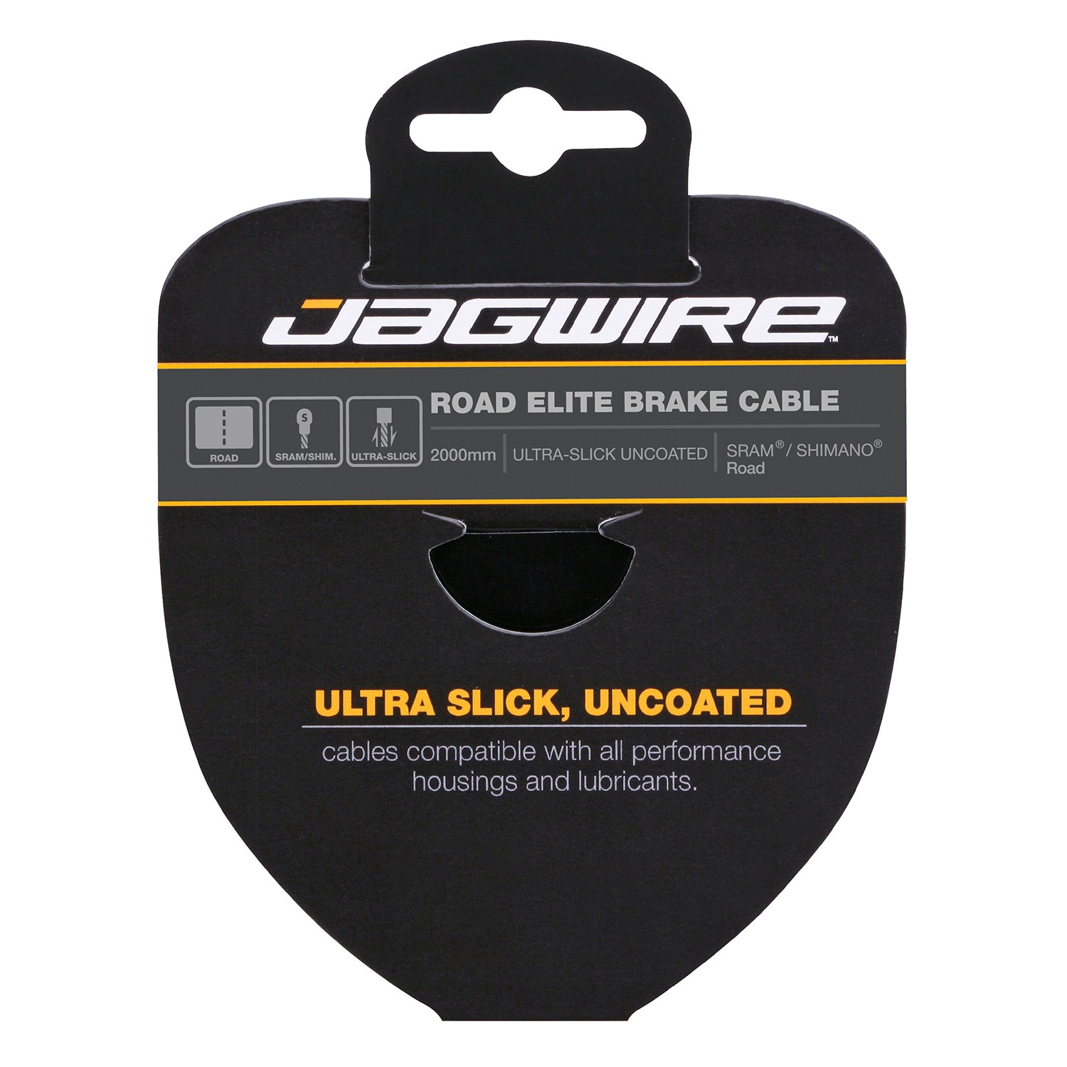 Câble de frein route inox 1.5 mm câble ultra-slick pour câble interne vélo de course