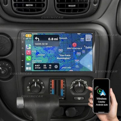 7'' Car Radio For 2002-2009 Chevrolet Trailblazer Carplay Android14 Navi Gps Wifi