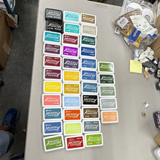 Ranger Archival Ink Stamp Pads Lot of Stamp Pads - Assorted Colors lot of 38