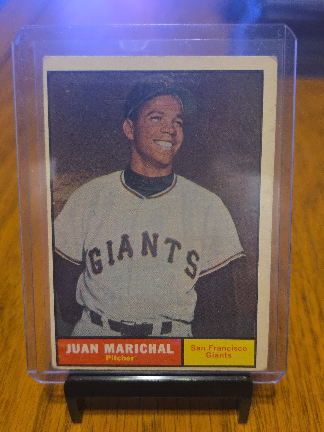 1961 Topps Juan Marichal #417, RC San Francisco Giants Rookie