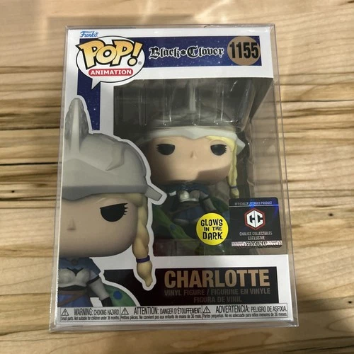 Funko Pop! Vinyl: Black Clover - Charlotte #1155 (GITD)- Chalice Exclusive