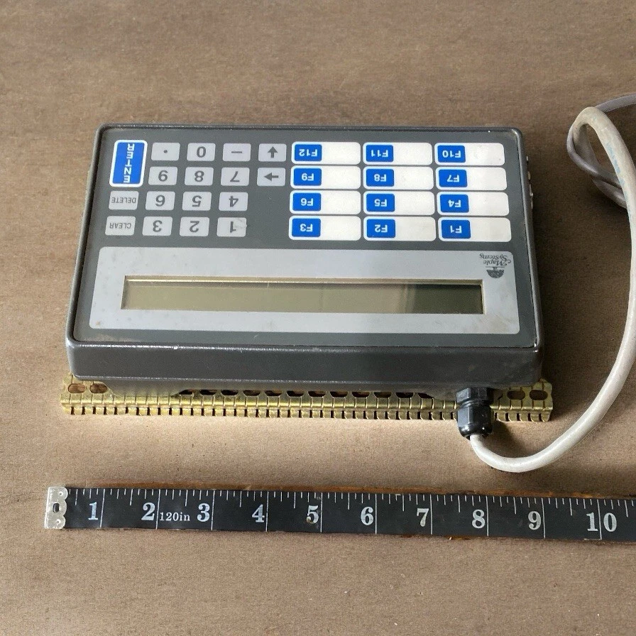 MAPLE SYSTEMS MAP460B-240N Operator Interface - Industrial Surplus SER 303428 - Image 3 of 4