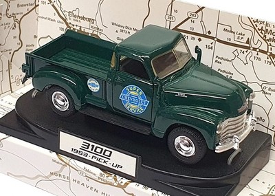 Road Champs 1/43 Scale 74001 - 1953 Chevrolet 3100 Pickup Truck - Green