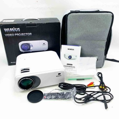 Beamer Full HD 5G WiFi Bluetooth, 9500 Lumen Native 1080P Beamer 4K Video