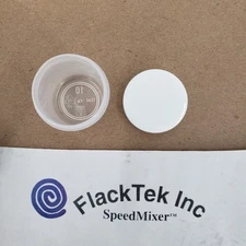 ( QTY : 100 ) Flacktek Inc Speedmixer 12ml PP Mixing Cup Translucent