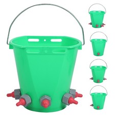 HL MP69 Plastic Multiple Nipples 8L High Capacity Lamb Milk Feed Bucket