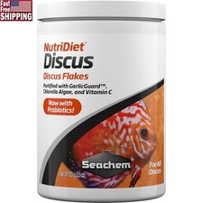 NutriDiet Discus Flakes Probiotics Seafood Food Immune Support All Life Stages