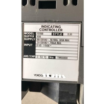 1PC Used YOKOGAWA YS1500 YS1500-030 Indicating Controller Free Shipping#QW