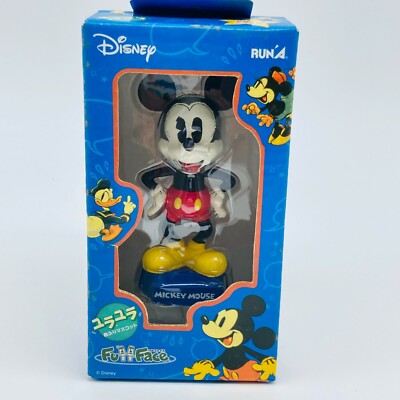 Comic Mickey Mouse 3.3'' Mini Bobbing Figure Disney Rana Fullface JAPAN