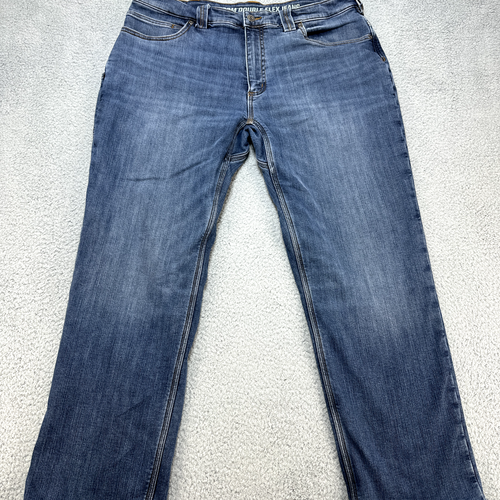 Duluth Trading Jeans Mens Ballroom Double Flex 38x30 Straight Standard Fit Lined - Picture 2 of 17