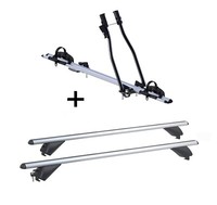 FahrradträGer Sagittar+Alu DachträGer RB003 FüR Volkswagen Sharan Ii 5TüR Ab 10