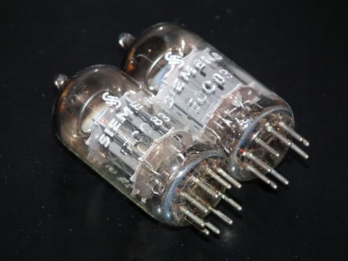 Pair ECC83 Siemens 12AX7 Used Tested 85% Double Getter Support Munich Codes - Picture 14 of 17