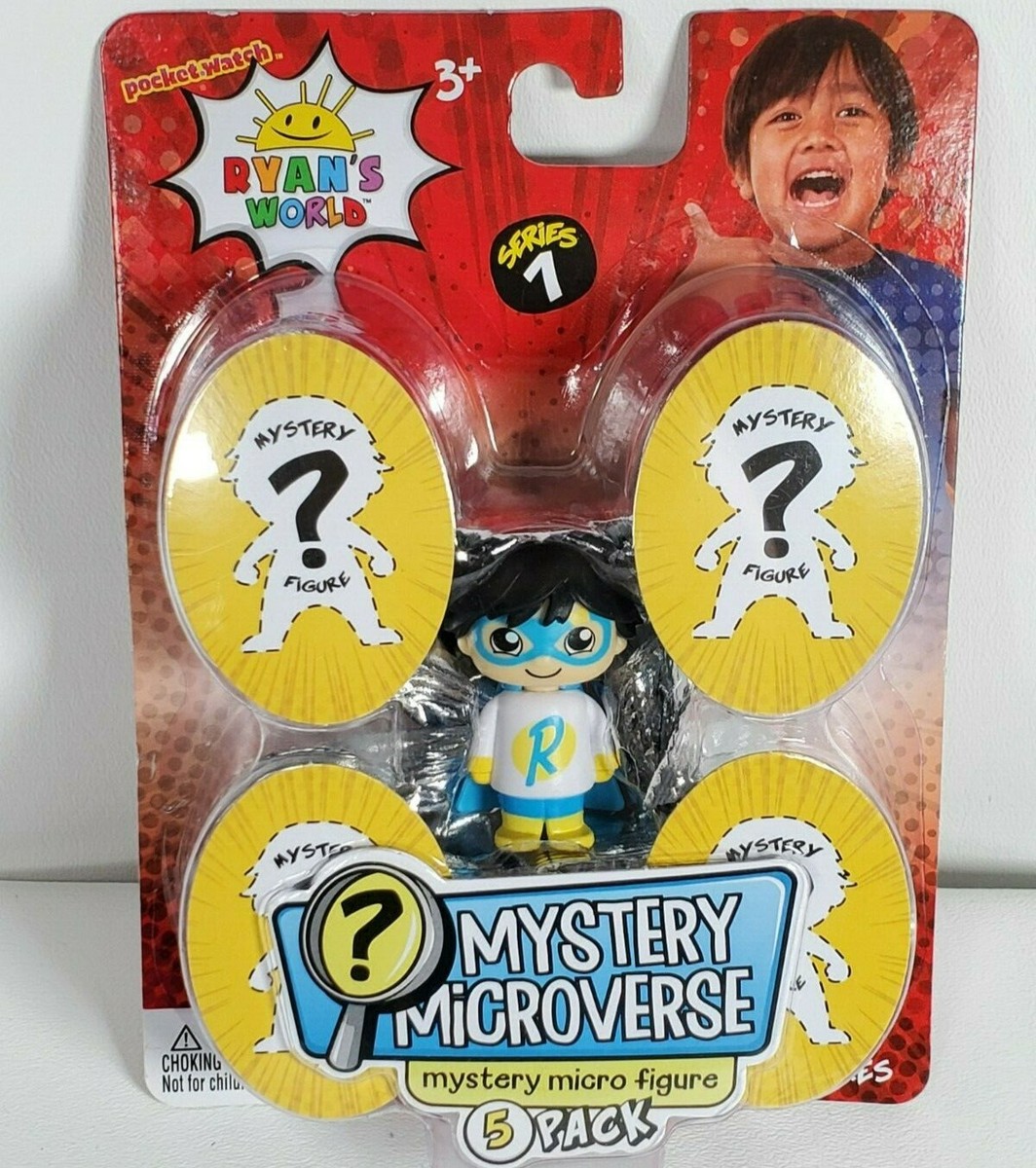 その他 raian Ryan's World Mystery Microverse Blue Titan Ryan Micro Figure 5