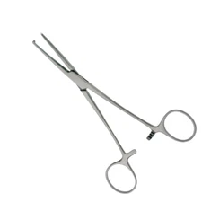 Kocher Hemostatic Forceps, 5.5", Curved, 1x2 Teeth, Premium German Stainless