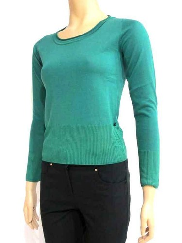 MAGLIA MAGLIE DONNA PENNYBLACK OFELIA COTONE VERDE ORIGINALE PE NEW | eBay