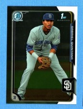 2015 Bowman Chrome Prospects #BCP65 Gabriel Quintana Padres