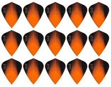 5 New Sets Harrows Sonic Kite Dart Flights Ships w/ Tracking - Orange