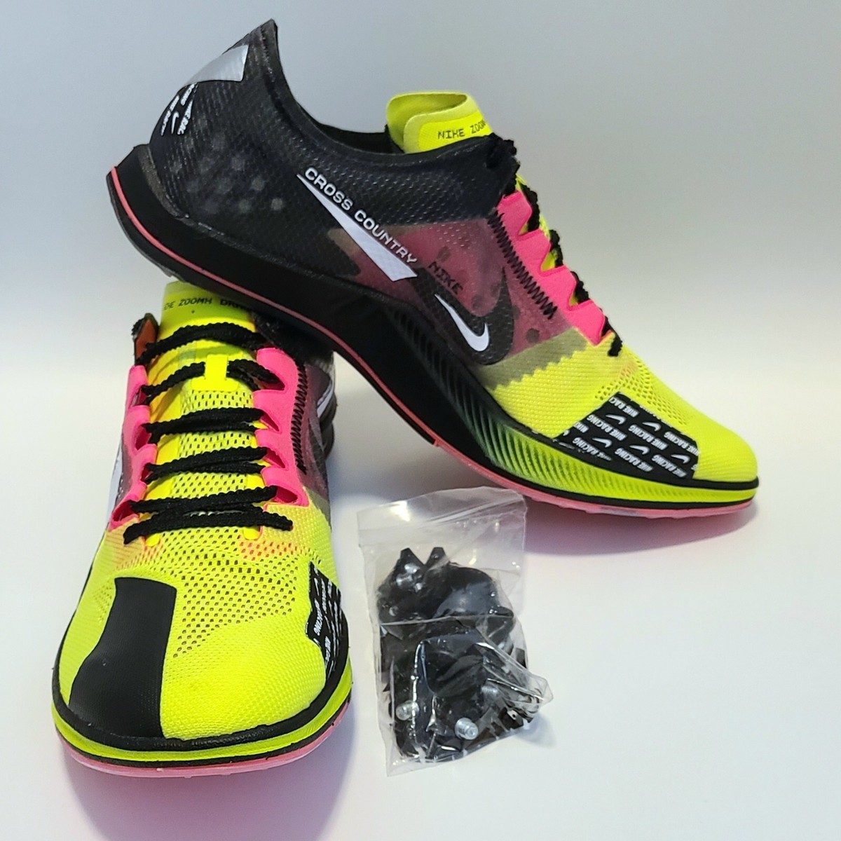 Nike ZoomX Dragonfly XC Running Cross Country Track Spikes Mens 9 DX7992-700‎ AURORA_DX7992-800_PHCFH001-  main image 3